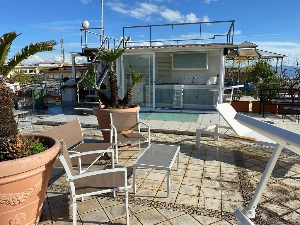 Apartment Terrazza Morghen Panoramic Rooftop Naples Italy