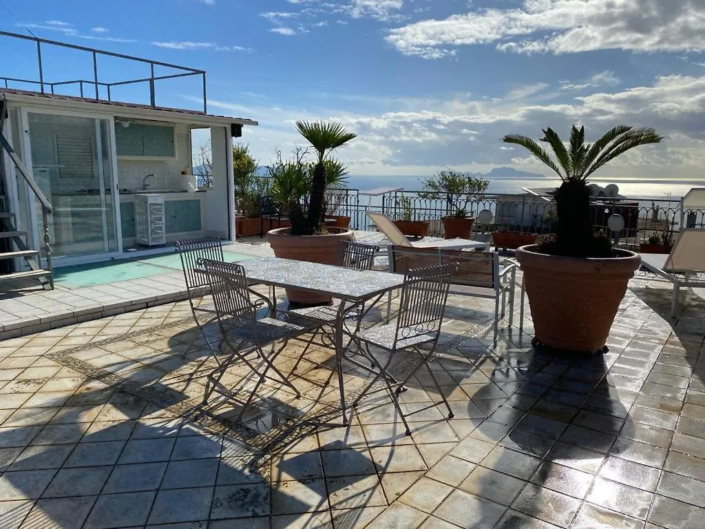 Apartment Terrazza Morghen Panoramic Rooftop Naples
