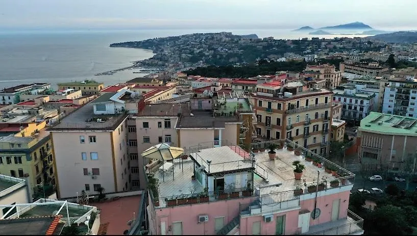Apartment Terrazza Morghen Panoramic Rooftop Naples