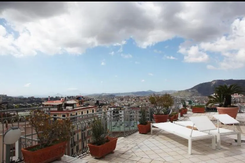 Apartment Terrazza Morghen Panoramic Rooftop Naples